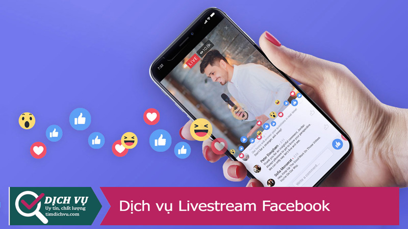 Dịch vụ livestream Facebook