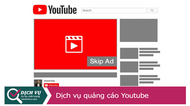 Dịch vụ quảng cáo Youtube trọn gói giá rẻ
